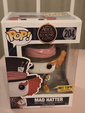 ♡ funko pop! alice through the looking glass - mad hatter #204 ♡